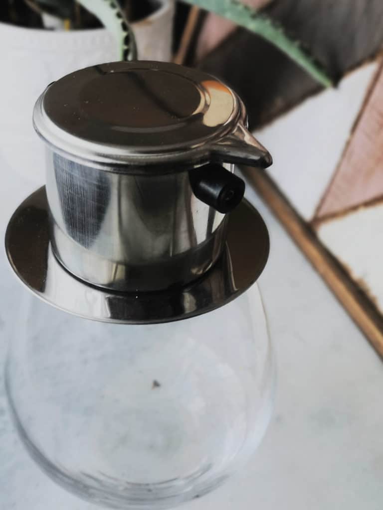 Vietnamese phin coffee filter