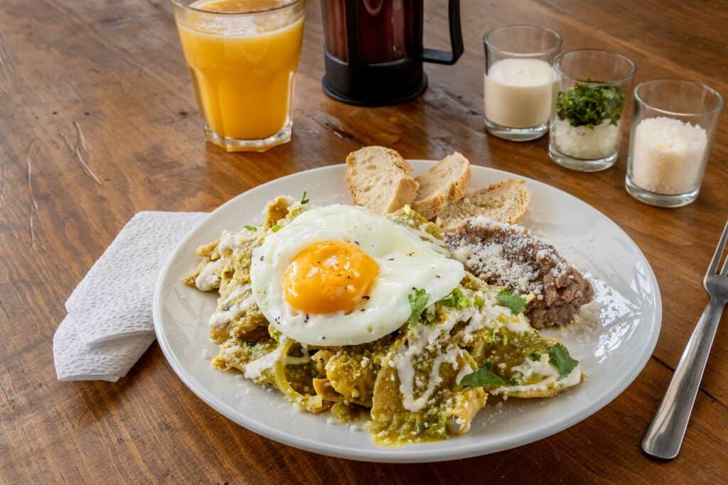 authentic Mexican breakfast dishes
