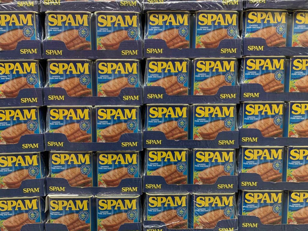 how to make spam